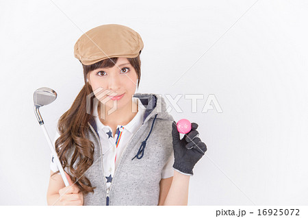 ゴルフ女子　初心者　可愛い 16925072