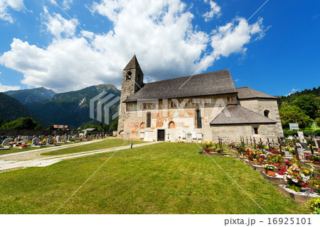 San Vigilio Church with Macabre Dance - Pinzolo 16925101