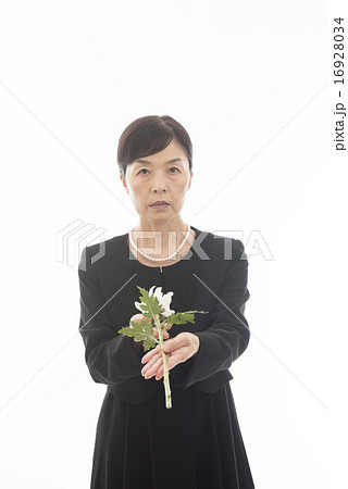 喪服の女性 喪服の女性 16928034