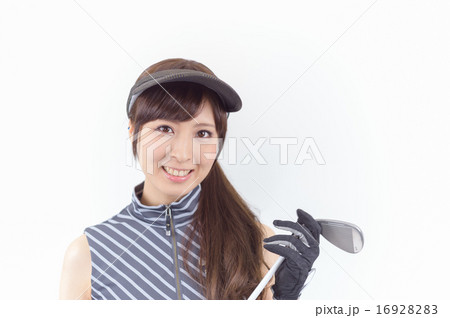 スポーツの秋 ゴルフ女子 スタジオ撮影 スポーツの秋 ゴルフ女子 スタジオ撮影 16928283