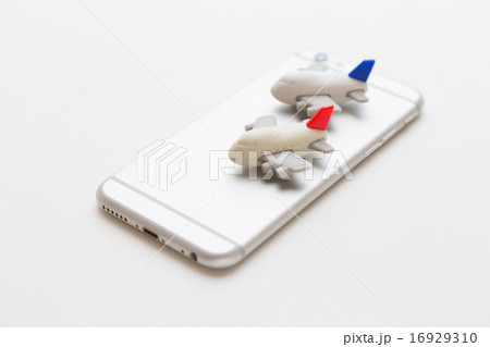 飛行機とスマホ 飛行機とスマホ 16929310