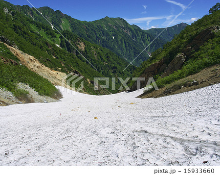 針ノ木雪渓 16933660