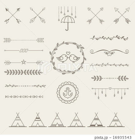 Hipster sketch retro design. Hand written 16935543