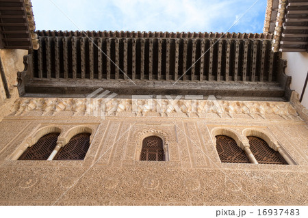 Looking up the Patio in the Alhambra Looking up the Patio in the Alhambra 16937483