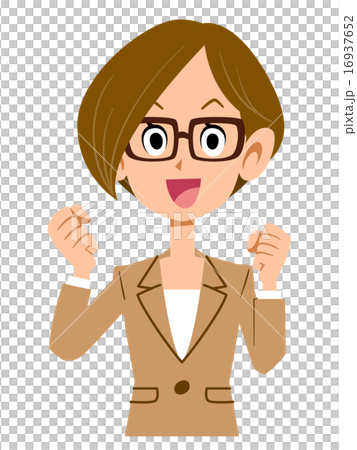 一個穿著西裝的女人 一個穿著西裝的女人 16937652