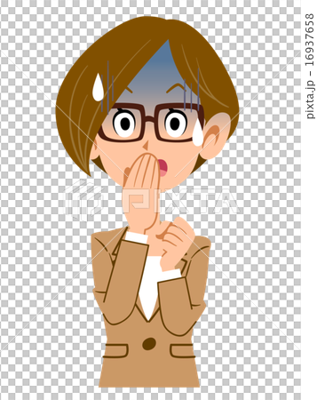 A woman with a pale tie 16937658