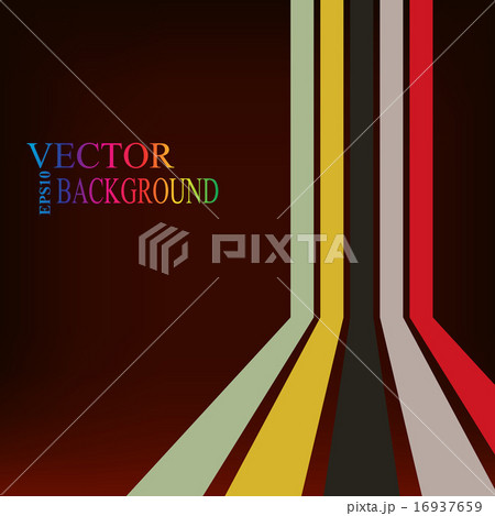 Colorful stripes with 3 d dimensional effect isolated on black. Colorful stripes with 3 d dimensional effect isolated on black. 16937659