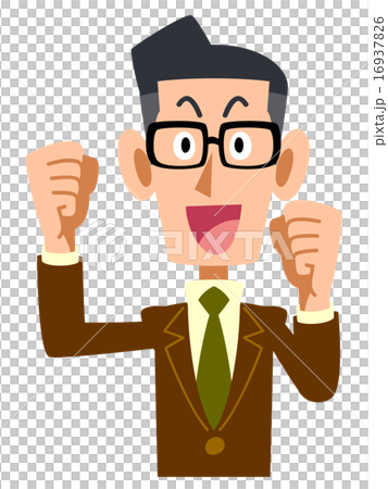 張り切るビジネスマン 16937826