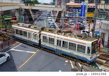筑豊電気鉄道の踏切 16941568