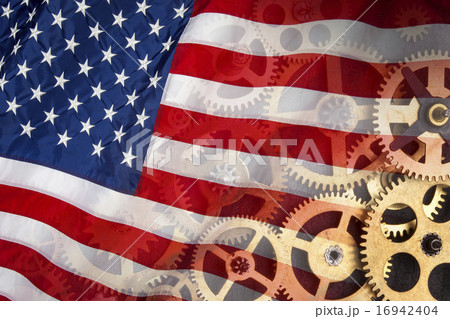 Flag of the United States - Industrial Power 16942404
