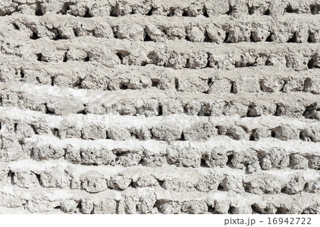 Grungy white concrete wall background 16942722