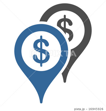 Bank Places icon from Business Bicolor Set 16945926
