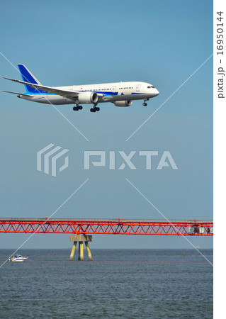 着陸する旅客機 着陸する旅客機 16950144