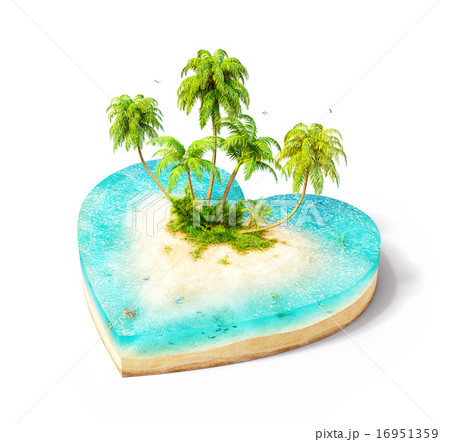 tropical island 16951359