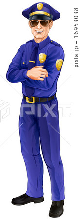 Smiling policeman Smiling policeman 16953038