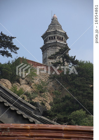 天津　天津盤山風景名勝地　定光仏舎利塔 16954861