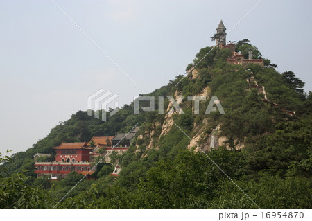 天津　天津盤山風景名勝地　定光仏舎利塔 16954870