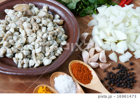 Vietnamese food, mussel, rice paper,vietnam eating Vietnamese food, mussel, rice paper,vietnam eating 16961473