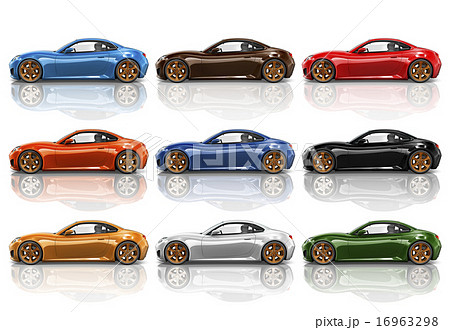 Car Vehicle Transportation 3D Illustration Concept 16963298