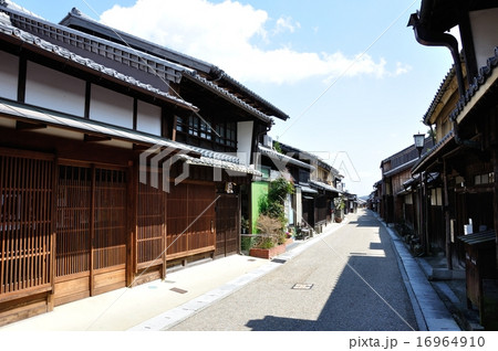 関宿の街並み 16964910