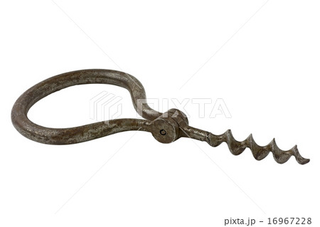 Vintage metal corkscrew. Vintage metal corkscrew. 16967228