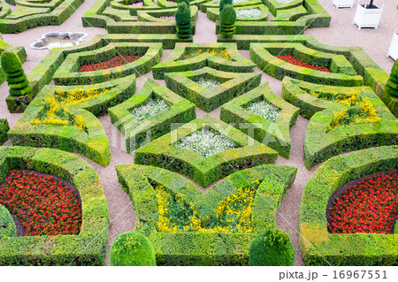 beautiful castle gardens of Villandry Loire France beautiful castle gardens of Villandry Loire France 16967551