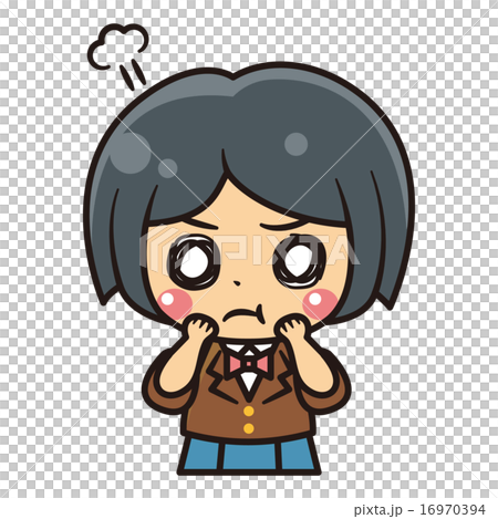 怒る女子高校生【コミカル・シリーズ】 16970394