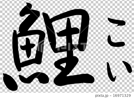 Writing brush carp Writing brush carp 16971329