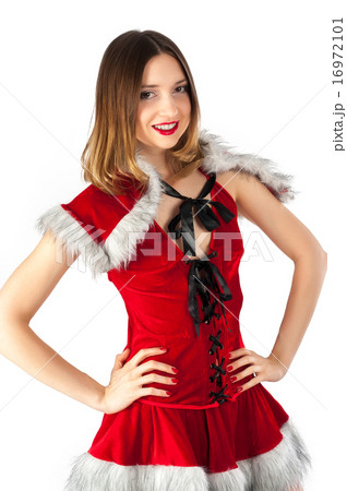 Beautiful and sexy christmas woman Beautiful and sexy christmas woman 16972101