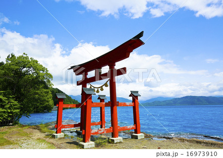 田沢湖　御座石神社 16973910