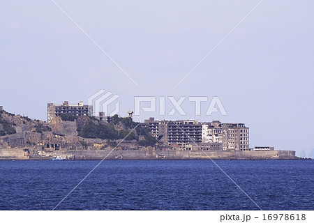 軍艦島 後方 16978618