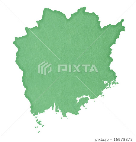 岡山県地図 16978875