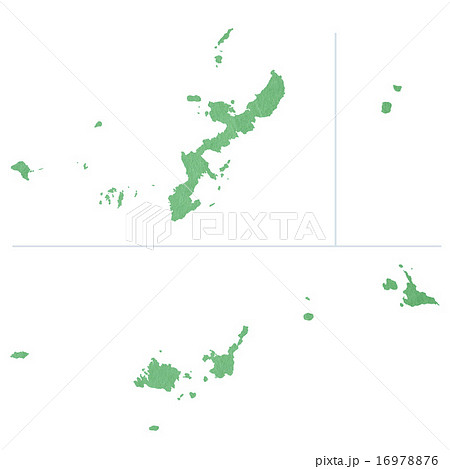 沖縄県地図 16978876