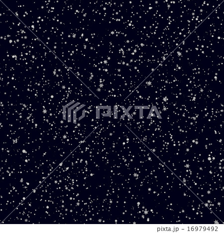 スノー 雪の降る夜空のイラスト素材 スノー 雪の降る夜空のイラスト素材
