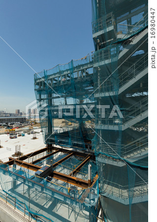 再開発中の豊洲地区 16980447