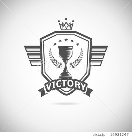 Vector winner logos 16981247