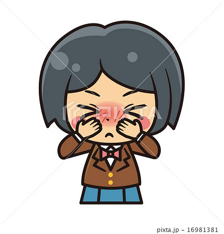 恥ずかしい コミカル シリーズ のイラスト素材