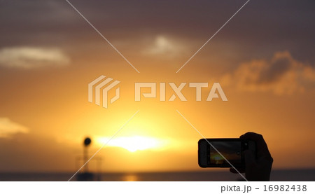 夕陽を撮る 夕陽を撮る 16982438