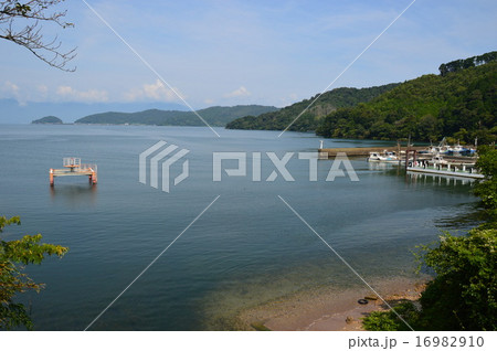 堀切港と沖島 16982910