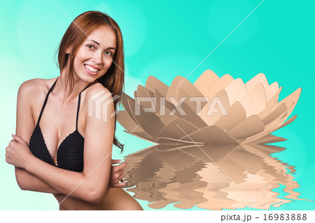 Sexy fit woman  16983888