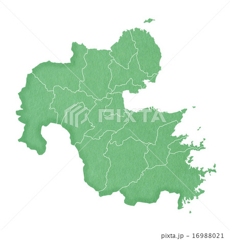 大分県地図 大分県地図 16988021