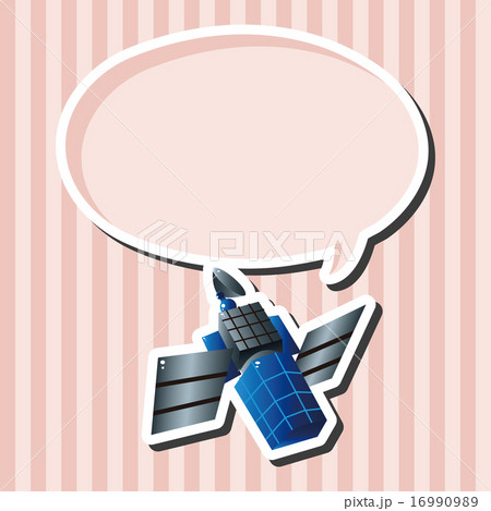 ベクトル ナビゲーション 軌道を回るのイラスト素材