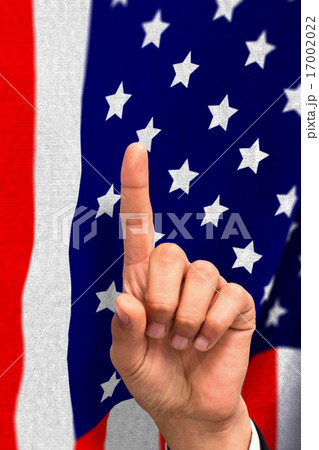 Composite image of hand pointing Composite image of hand pointing 17002022