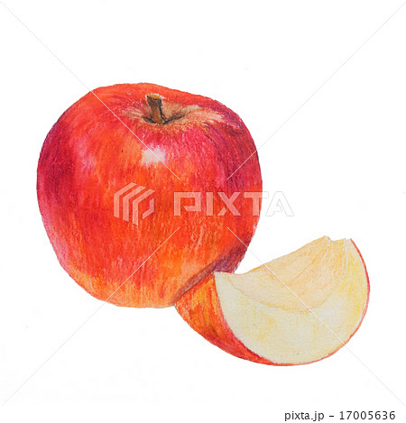 Watercolor colored pencils apple Watercolor colored pencils apple 17005636
