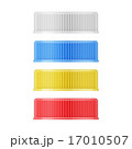 Colored plastic lids for bottle. 17010507