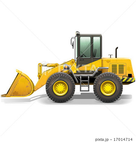 Vector Old Bulldozer 17014714