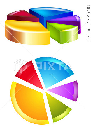 Glossy pie diagram 17015489