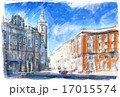 Illustration of city street. 17015574