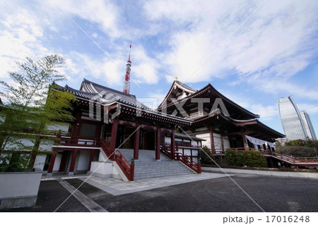 大本山 増上寺 大殿 ( 本堂 ) & 光摂殿 ( 東京都 港区 芝公園 ) 大本山 増上寺 大殿 ( 本堂 ) & 光摂殿 ( 東京都 港区 芝公園 ) 17016248