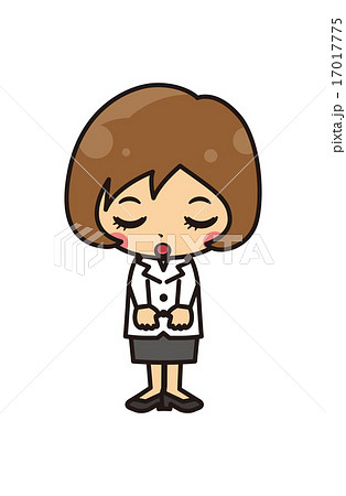 お辞儀【コミカル・シリーズ】 17017775